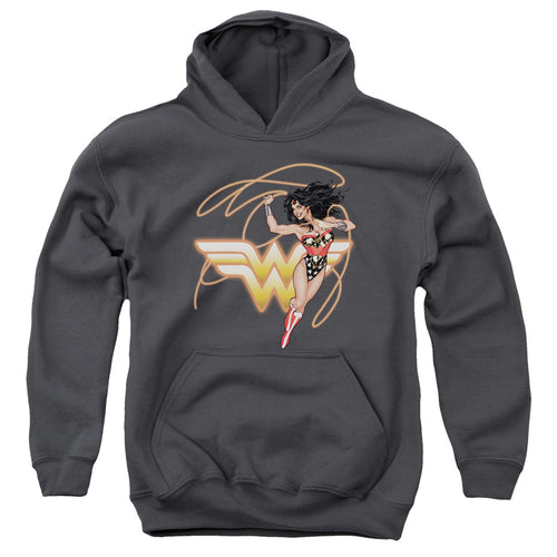 Wonder Woman Glowing Lasso Youth Hoodie