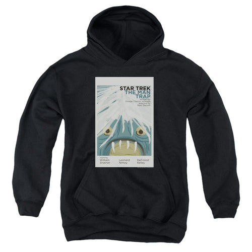 Star Trek The Man Trap Black Youth Hoodie
