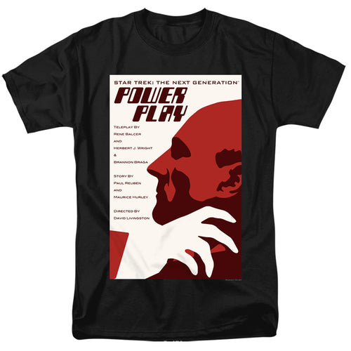 Star Trek Power Play Black T-Shirt