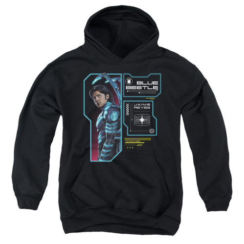 Blue Beetle Data Read Out Youth Hoodie