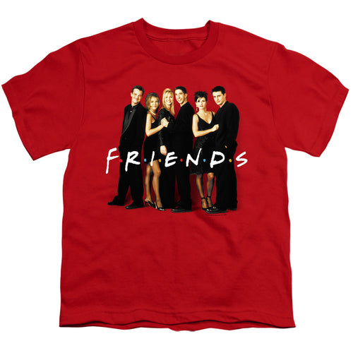 Friends Cast In Black Youth/Toddler T-Shirt