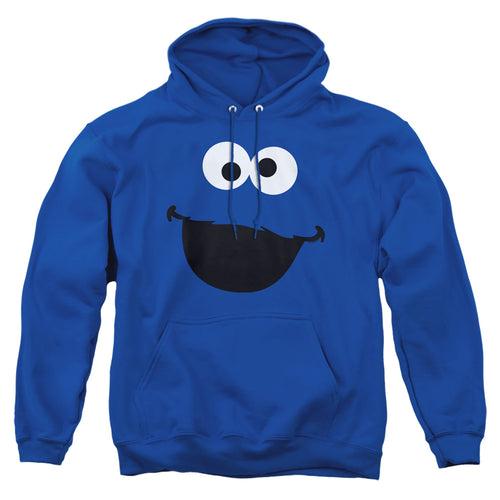 Sesame Street Cookie Monster Face Pullover Hoodie