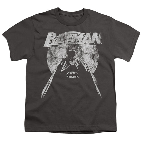 Batman Nightfall on Charcoal Youth/Toddler T-Shirt