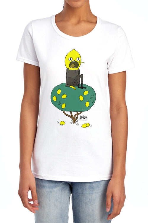 Adventure Time Lemongrab Womens T-Shirt