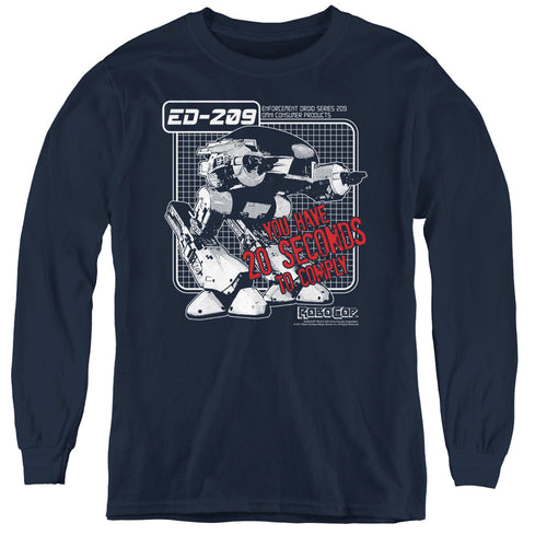 RoboCop ED-209 Youth Long Sleeve T-Shirt