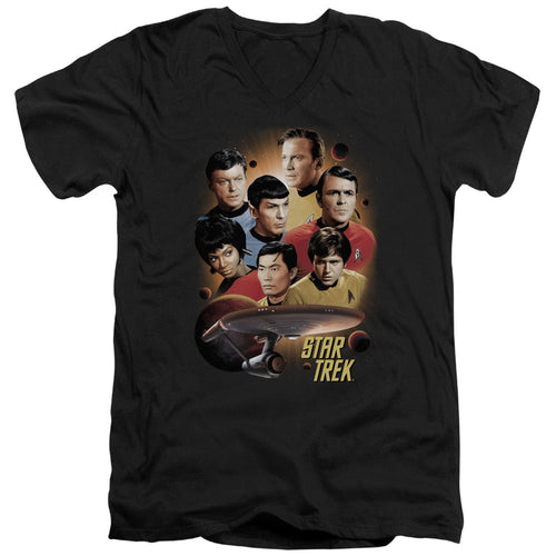 Star Trek Heart of the Enterprise V-Neck T-Shirt