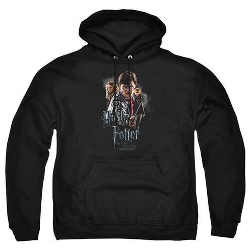 Harry Potter Deathly Hollows Cast Pullover Hoodie