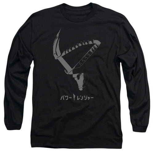 Mighty Morphin Power Rangers Helmet Long Sleeve T-Shirt