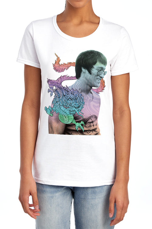 Bruce Lee A Little Bruce Womens T-Shirt