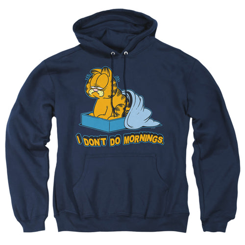 Garfield I Dont Do Mornings Pullover Hoodie