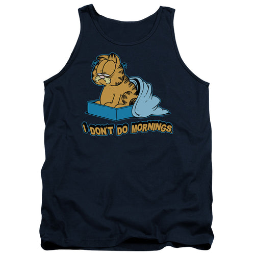 Garfield I Dont Do Mornings Tank Top