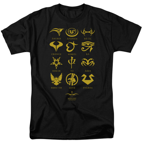 Stargate SG-1 Goa'uld System Lords T-Shirt