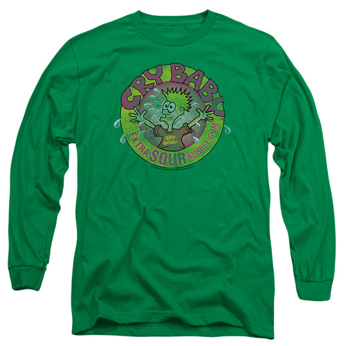Dubble Bubble Cry Baby Logo Long Sleeve T-Shirt