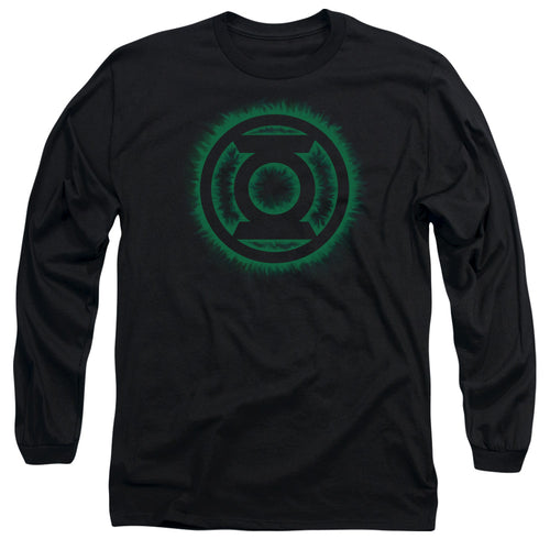 Green Lantern Green Flame Logo Long Sleeve T-Shirt