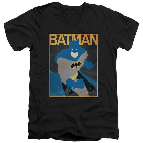 Batman Simple Bm Poster V-Neck T-Shirt