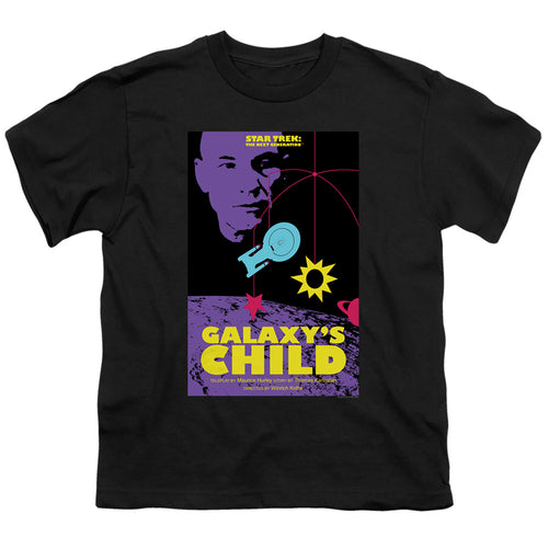 Star Trek Galaxy's Child Black Youth/Toddler T-Shirt