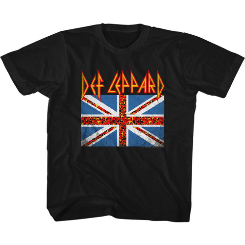 Def Leppard Leopard Flag Youth/Toddler T-Shirt