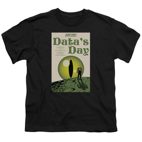 Star Trek Data's Day Black Youth/Toddler T-Shirt