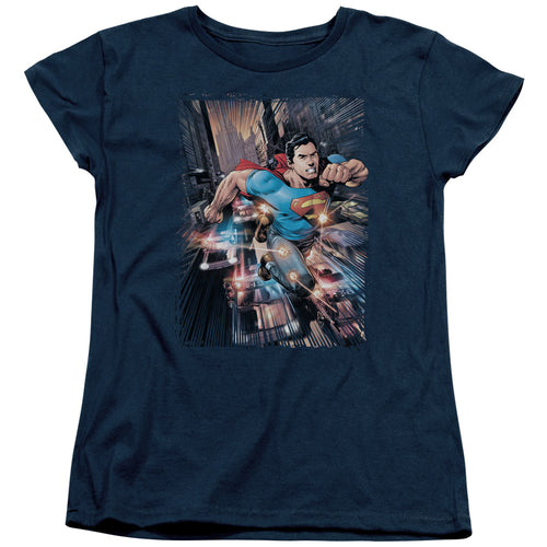 Superman Action Comics #1 Womens T-Shirt