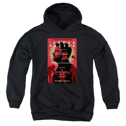 Star Trek The Icarus Factor Black Youth Hoodie