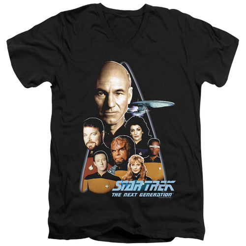 Star Trek The Next Generation V-Neck T-Shirt