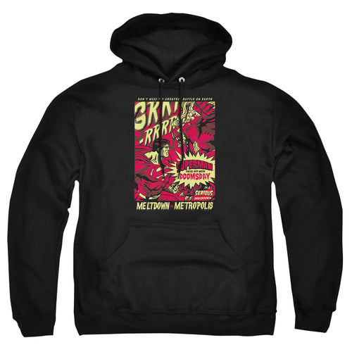Superman Metropolis Meltdown Pullover Hoodie
