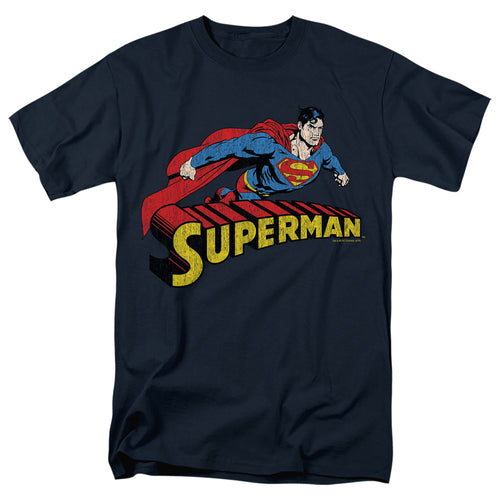 Superman Flying Over T-Shirt