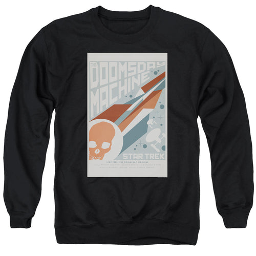 Star Trek Juan Ortiz The Doomsday Machine Black Crewneck Sweatshirt