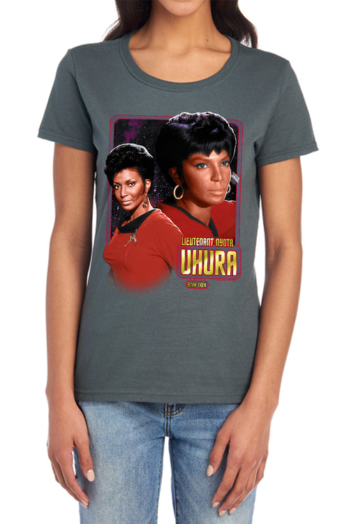 Star Trek Lieutenant Uhura Womens T-Shirt
