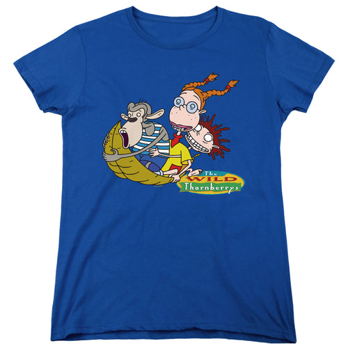 Wild Thornberrys Eliza, Darwin and Donnie Womens T-Shirt