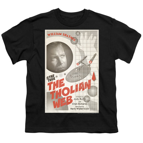 Star Trek Juan Ortiz The Tholian Web Black Youth/Toddler T-Shirt