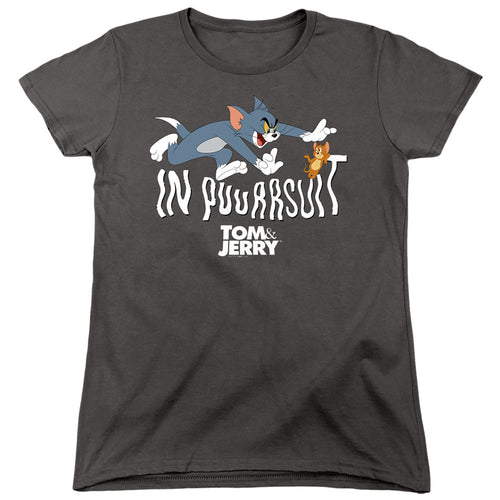 Tom and Jerry Movie In Pursuit Womens T-Shirt