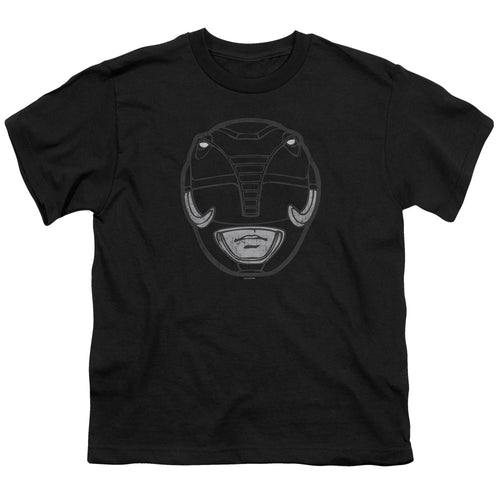 Mighty Morphin Power Rangers Black Ranger Mask Youth/Toddler T-Shirt