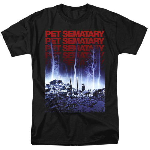 Pet Sematary Repeating Logo T-Shirt