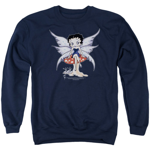 Betty Boop Mushroom Fairy Crewneck Sweatshirt