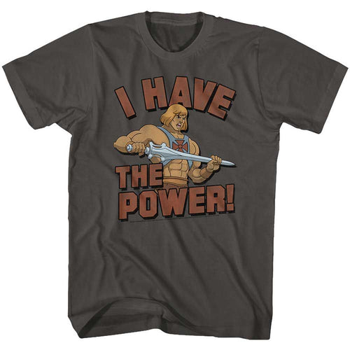 The Power Masters of the Universe t-shirt in smoke gray