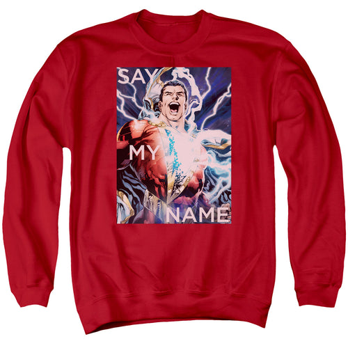 Justice League Say My Name Crewneck Sweatshirt