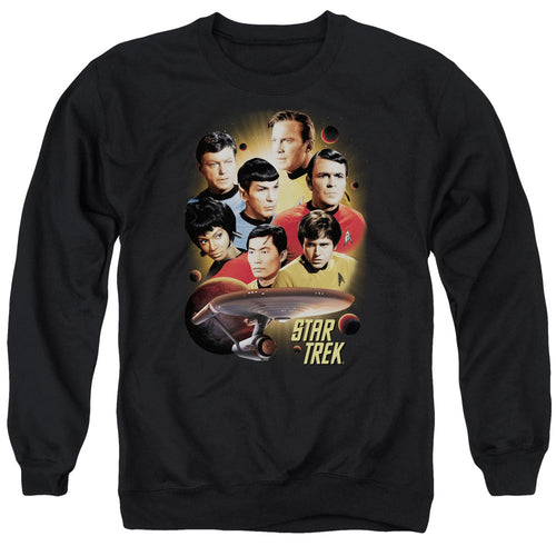 Star Trek Heart of the Enterprise Crewneck Sweatshirt