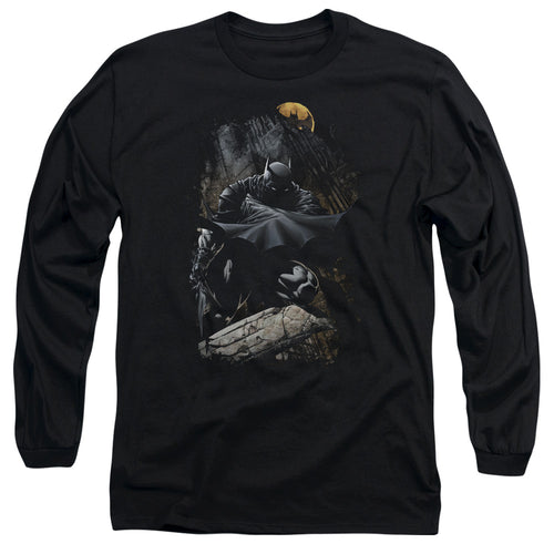 Batman Sweeping Cape Long Sleeve T-Shirt