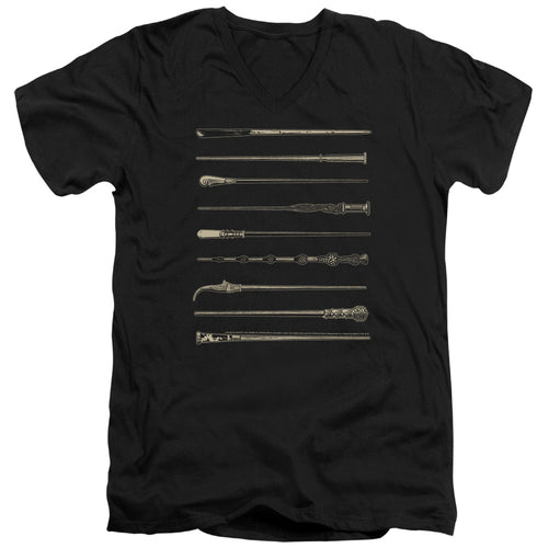 Fantastic Beasts Wands V-Neck T-Shirt