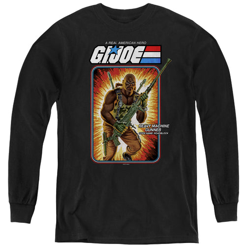 G.I. Joe Roadblock Card Youth Long Sleeve T-Shirt