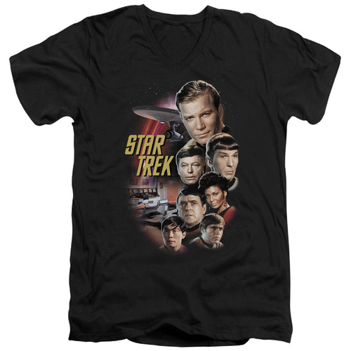 Star Trek The Classic Crew V-Neck T-Shirt