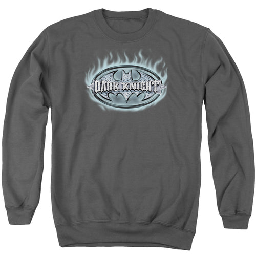 Batman Dark Knight Steel Shield Crewneck Sweatshirt