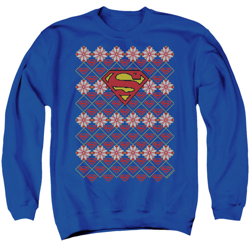 Superman Christmas Sweater Crewneck Sweatshirt