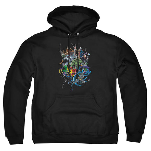 Batman Saints And Psychos Pullover Hoodie