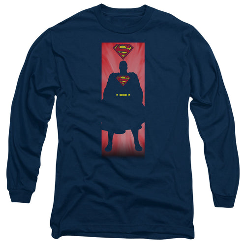 Superman Block Long Sleeve T-Shirt
