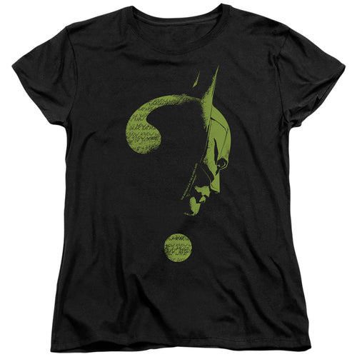 The Batman Question Mark Womens T-Shirt