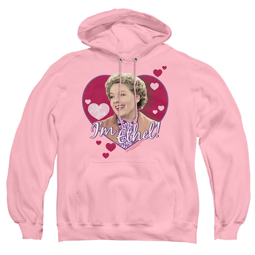 I Love Lucy Im Ethel Pullover Hoodie