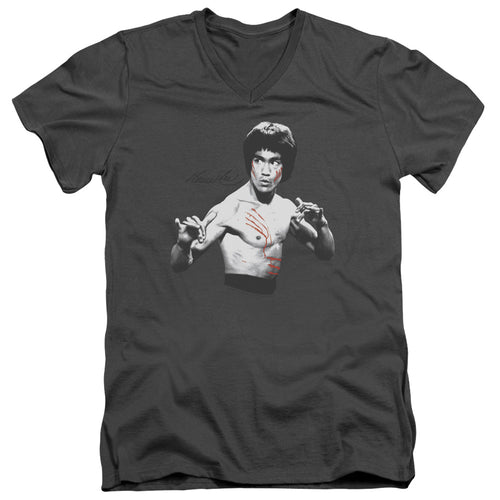 Bruce Lee Final Confrontation V-Neck T-Shirt