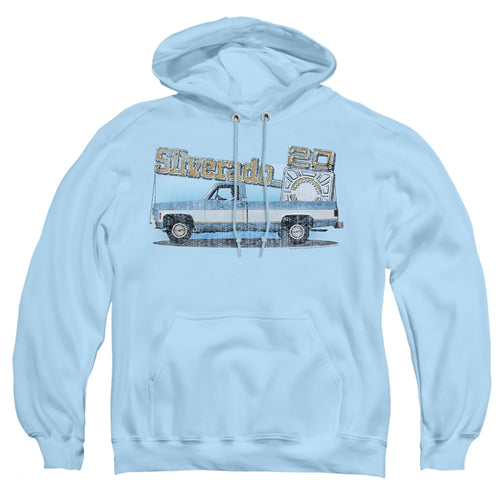 Chevy Old Silverado Sketch Pullover Hoodie
